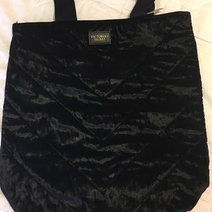 NWT Victoria Secret bag velour